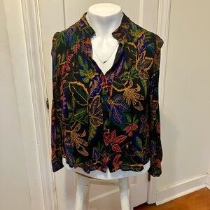 FARM Rio Multicolor Blouse- Size Medium